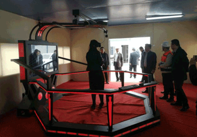 中建八局啟用VR智能安全體驗館項目